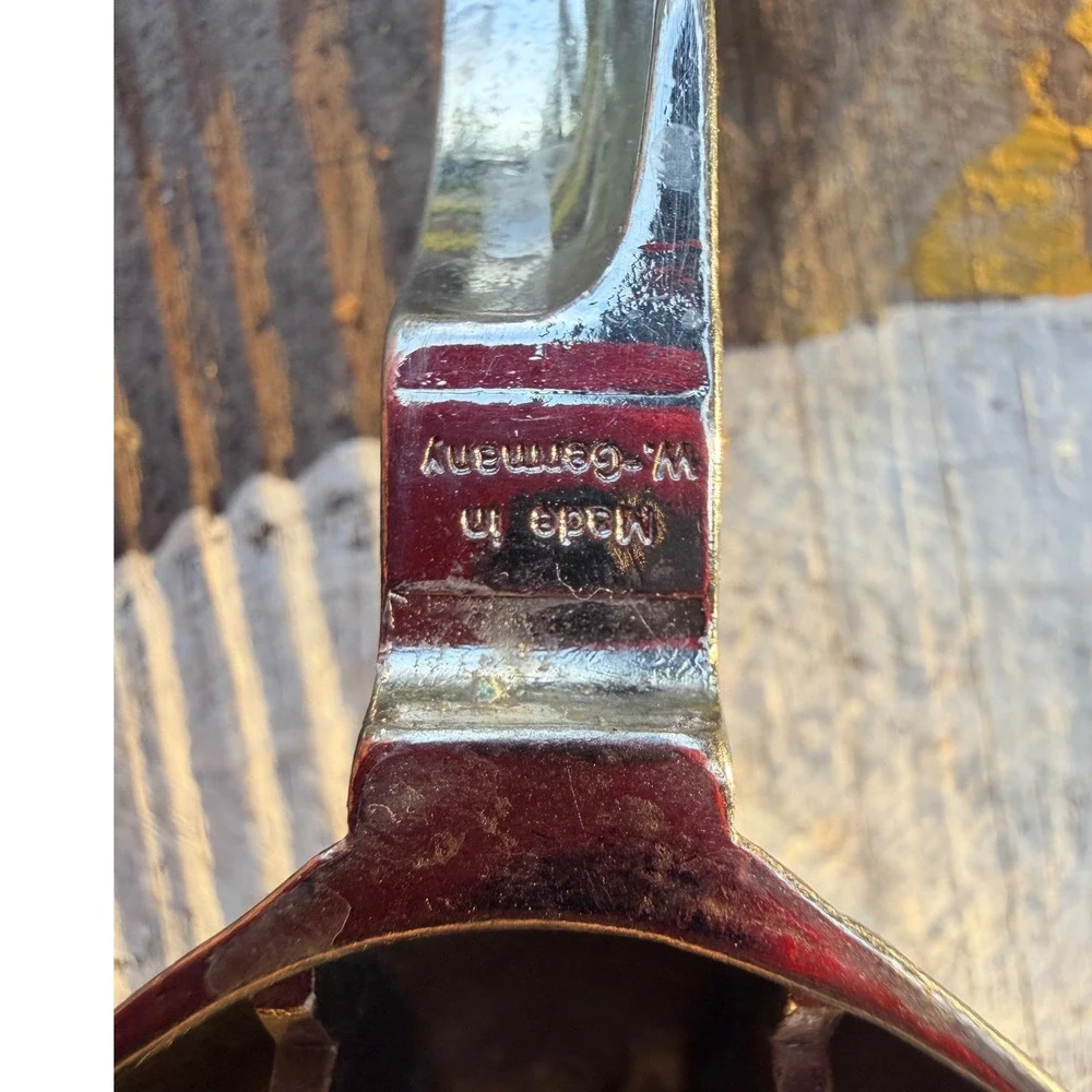 Vintage Walnut Shaped NUT CRACKER BMF N West Germany Hinged 8